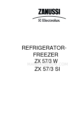 Zanussi ZX 57/3 SI Folheto de instruções