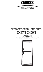 Zanussi ZX99/3 Folheto de instruções