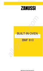 Zanussi BMF810 Instrukcja obsługi