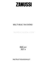 Zanussi BMS 641 X Instruction Booklet