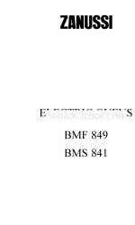 Zanussi BMS 841 Folheto de instruções