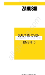 Zanussi BMS810 Instruction Booklet