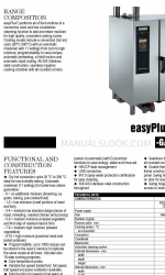 Zanussi easyPlusT FCZ101GKD Specifications