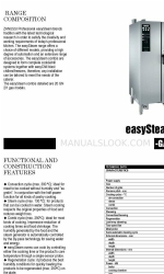 Zanussi easySteam 238505 Брошюра и технические характеристики