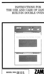 Zanussi FBI 573 B Instructies voor gebruik en verzorging