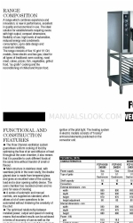 Zanussi FCF101E Specifications