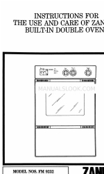 Zanussi FM 5232 Manuale di istruzioni per l'uso