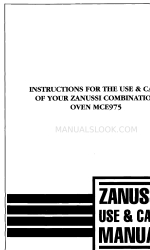 Zanussi MCE975 Manual de Instruções de Utilização e Cuidados