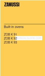 Zanussi ZOB K 91 Instruction Booklet