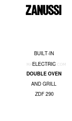 Zanussi ZOD 350 取扱説明書