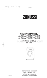 Zanussi FE 1205 Manual de instrucciones