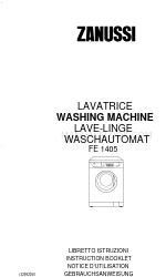 Zanussi FE 1405 Manual de instrucciones