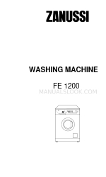 Zanussi FE1200 Manual do utilizador