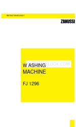 Zanussi FJ 1296 Folheto de instruções