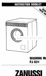 Zanussi FJ 831 Manual de instrucciones