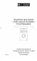 Zanussi FJ905N Talimat Kitapçığı