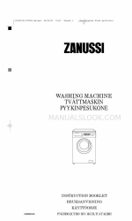 Zanussi FJE 1204G 取扱説明書