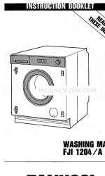 Zanussi FJi1204 取扱説明書