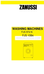 Zanussi FJS 1084 Buklet Instruksi