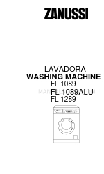 Zanussi FL 1089 User Manual