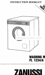 Zanussi FL 1234/A Folheto de instruções