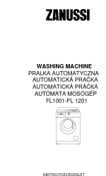 Zanussi FL1001 Instrukcja obsługi