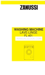 Zanussi FL401 지침 책자