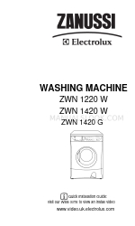 Zanussi ZWN 1420 G Manual de instrucciones