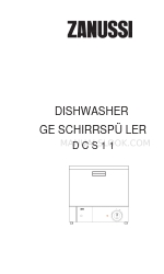 Zanussi DCS11 Instrukcja obsługi