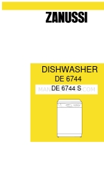 Zanussi DE 6844 A Libro de instrucciones