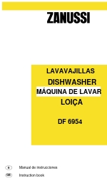 Zanussi DF 6954 Livro de instruções