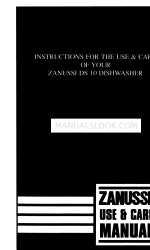 Zanussi DS 10 Gebrauchsanweisung Handbuch