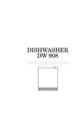 Zanussi DW 908 Manuale di istruzioni