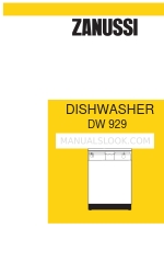 Zanussi DW 929 Інструкція з експлуатації