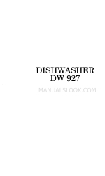 Zanussi DW927 Livret d'instructions