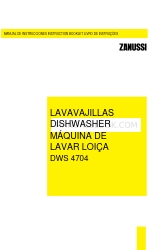 Zanussi DWS 4704 Folheto de instruções