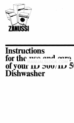 Zanussi ID 500 Manuel d'utilisation et d'entretien