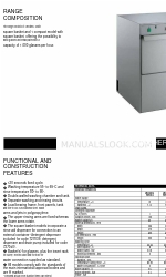 Zanussi LB35CQ Manual de dados técnicos