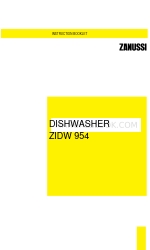 Zanussi ZIDW 954 Livret d'instructions