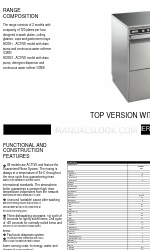 Zanussi ZUCAIDPWS Specifications