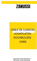 Zanussi Cook Plate Instructieboekje