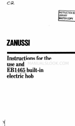 Zanussi EB1465 Instrukcja obsługi