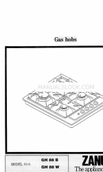 Zanussi GH 88 B User Manual