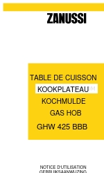 Zanussi GHW 425 BBB Instruction Booklet