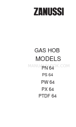 Zanussi PN64 Folheto de instruções