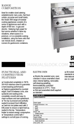 Zanussi Professional Snack 600 Specifications