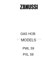 Zanussi PXL59 Manual de instrucciones
