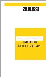 Zanussi ZAF 42 Instruction Booklet