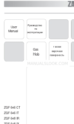 Zanussi ZGF 646 CT User Manual