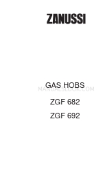 Zanussi ZGF 682 Буклет с инструкциями